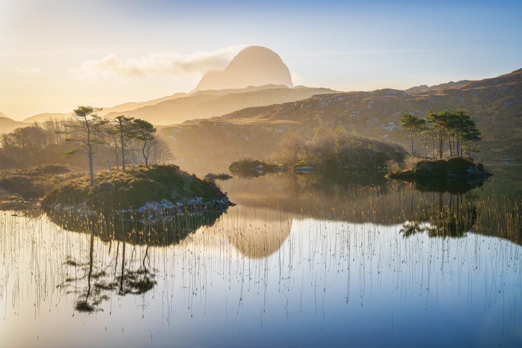Morning light on Suilven