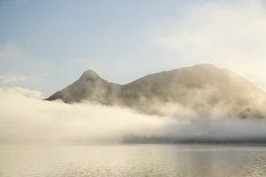 Morgennebel, Loch Leven