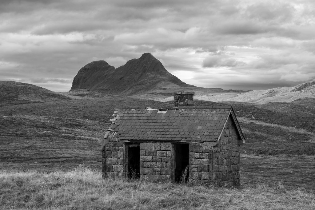 Elphin Bothy and Suilven