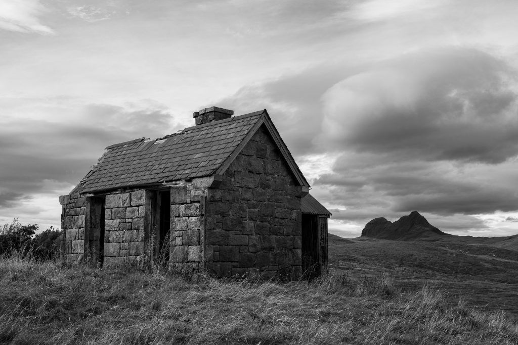 Old Bothy, Elphin mono, Assynt