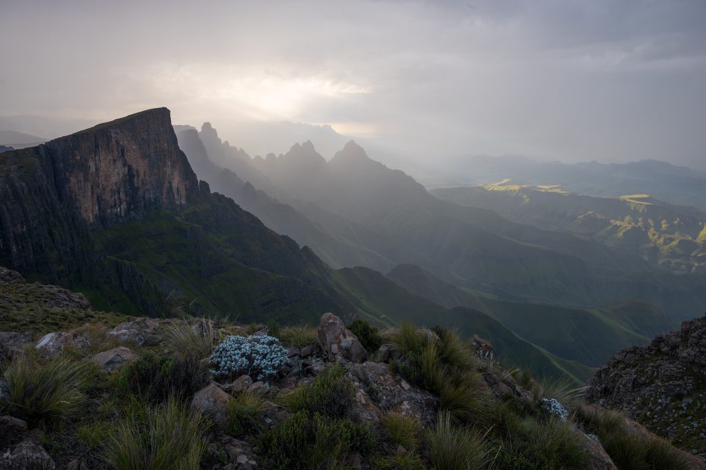 Muted sunset, Drakensberg
