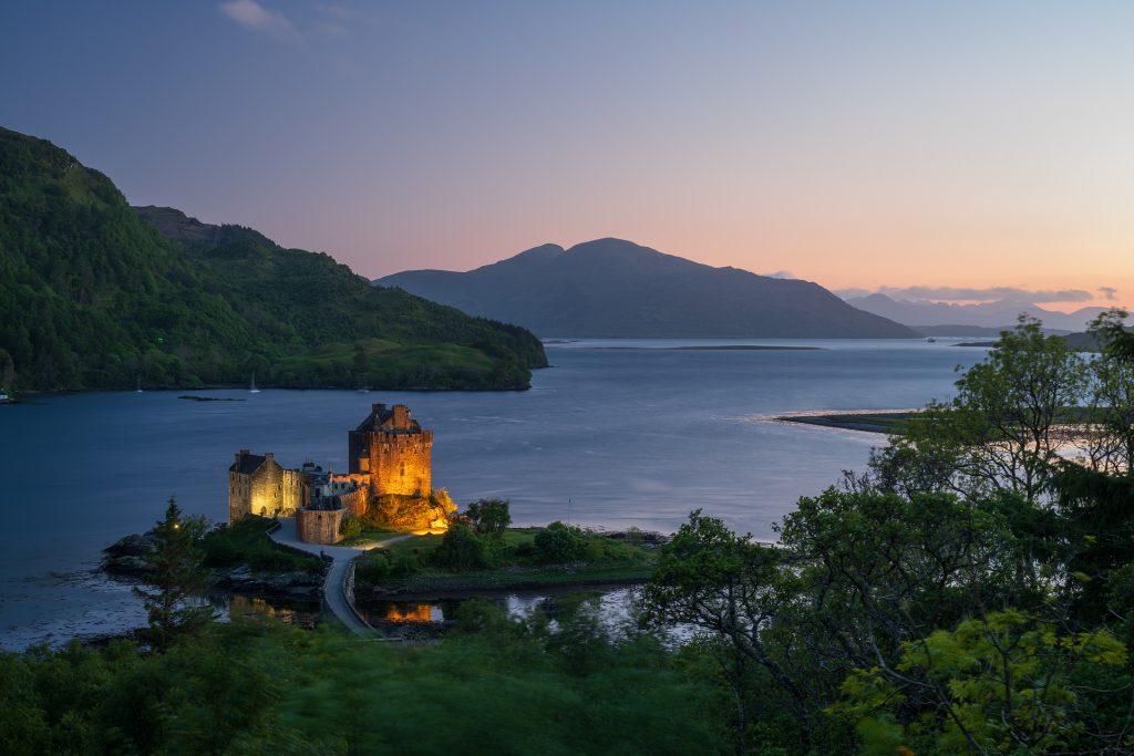 Eilean Donan afterglow