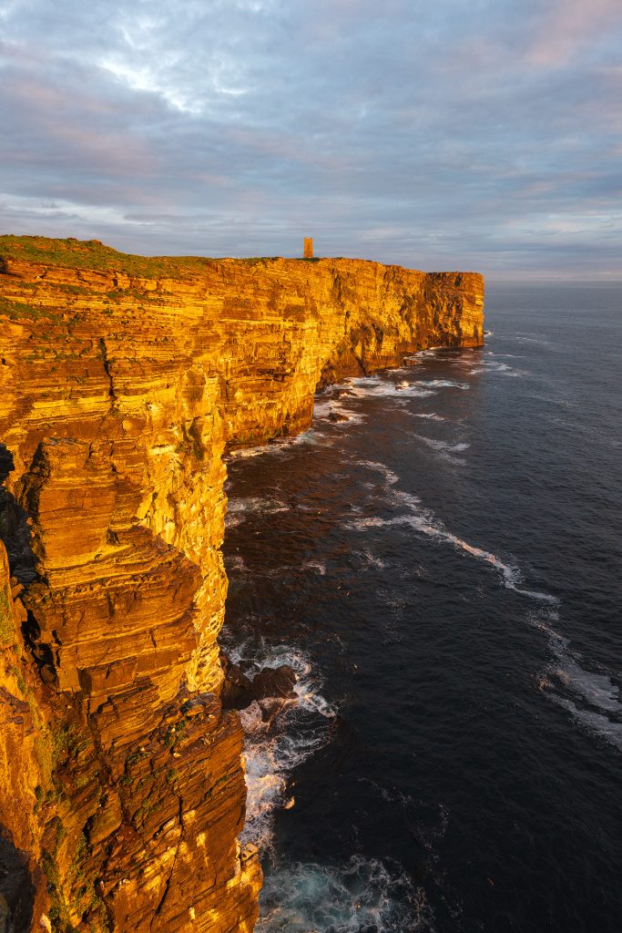 Marvick Head Abendlicht, Orkney