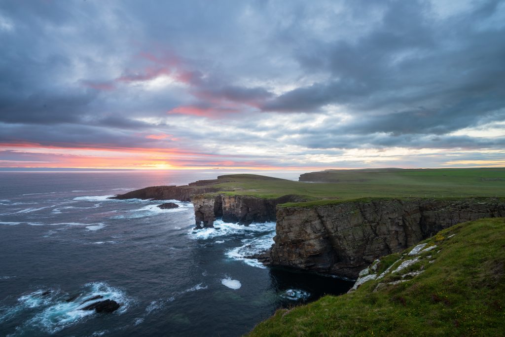 Yesnaby Nachgl&uuml;hen Orkney