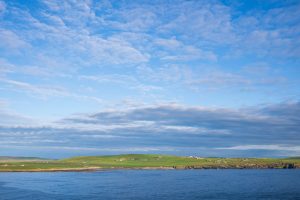 Abendsonne auf dem Mainland